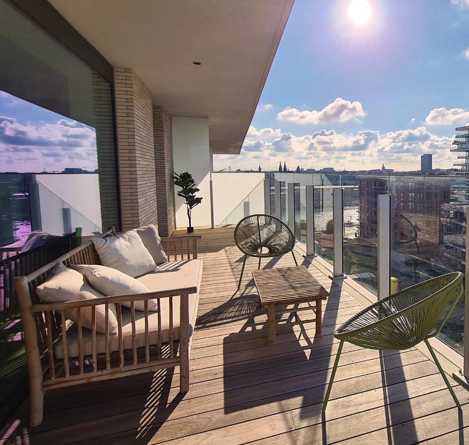 Central Park Tower Sea View Residence With Pool And Gym Oostende Ngoại thất bức ảnh