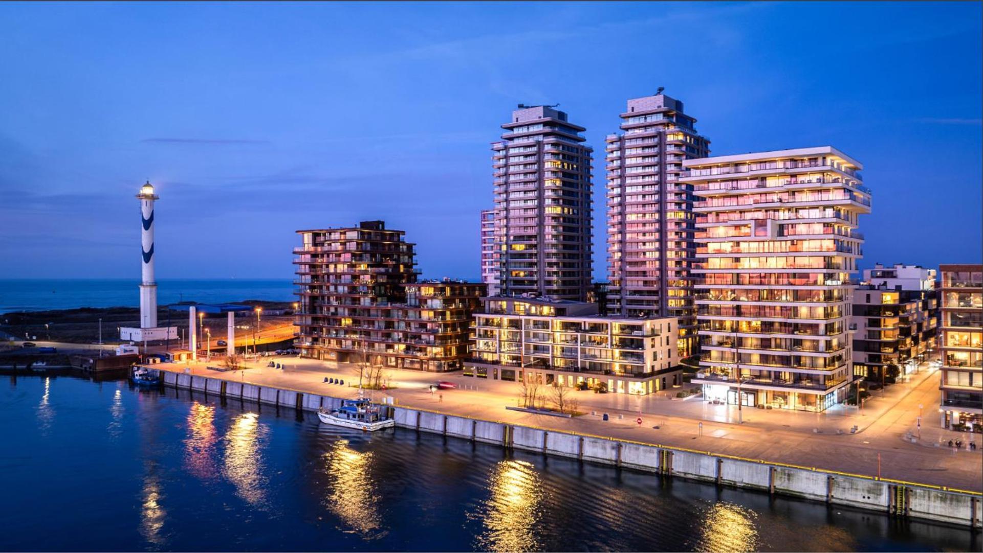 Central Park Tower Sea View Residence With Pool And Gym Oostende Ngoại thất bức ảnh